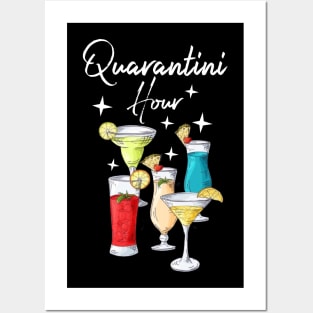 Quarantini Hour Posters and Art